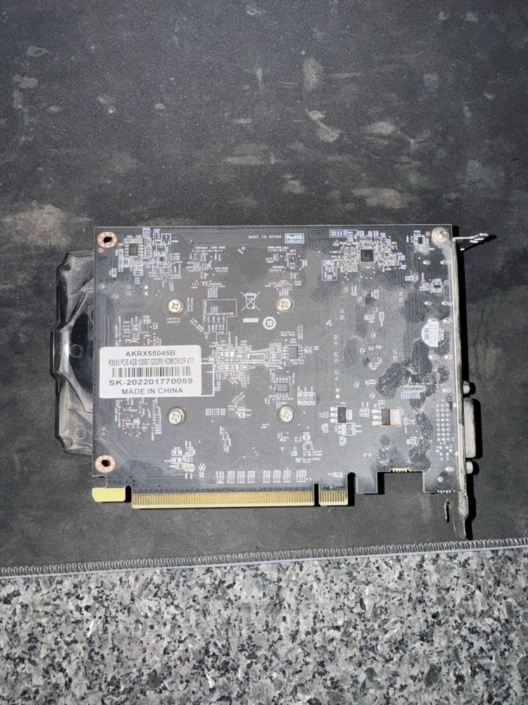 AMD RX550 4GB Видеокарта