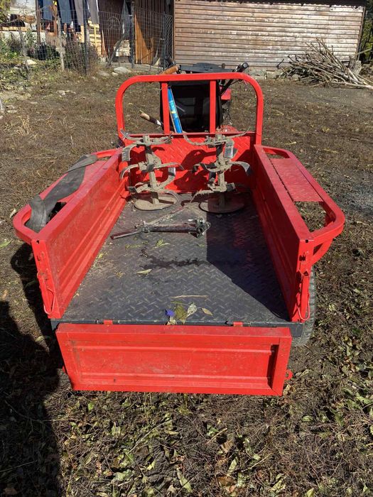 Rotakt motocultor cu remorcă