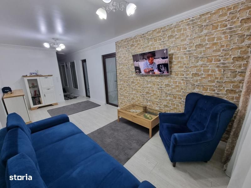 Apartament 3 camere zona Lic. M. Eminescu , parter , mobilat si utilat