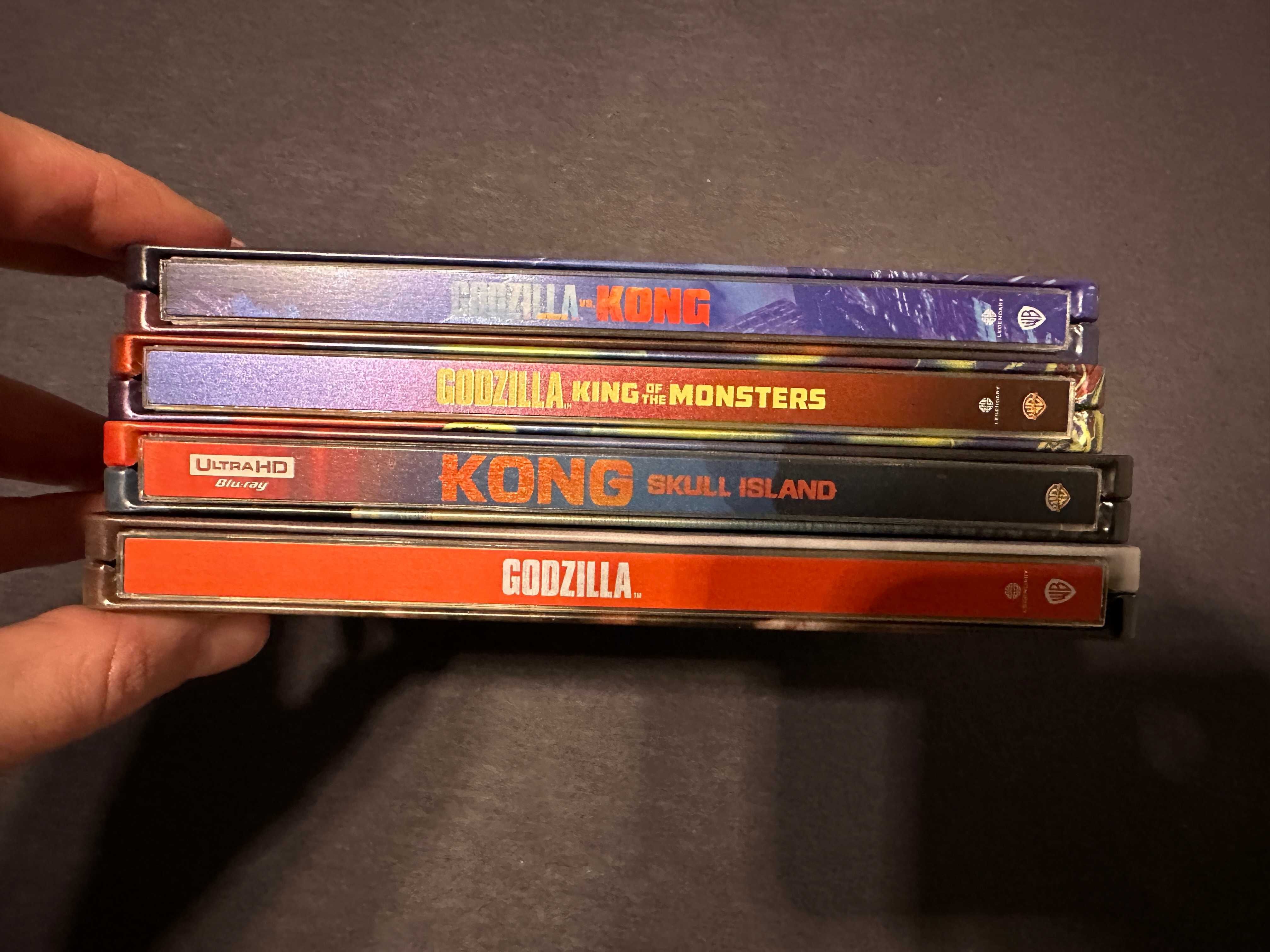 Monsterverse steelbook : Godzilla & Kong , 4k ULTRA HD + bluray, NOI