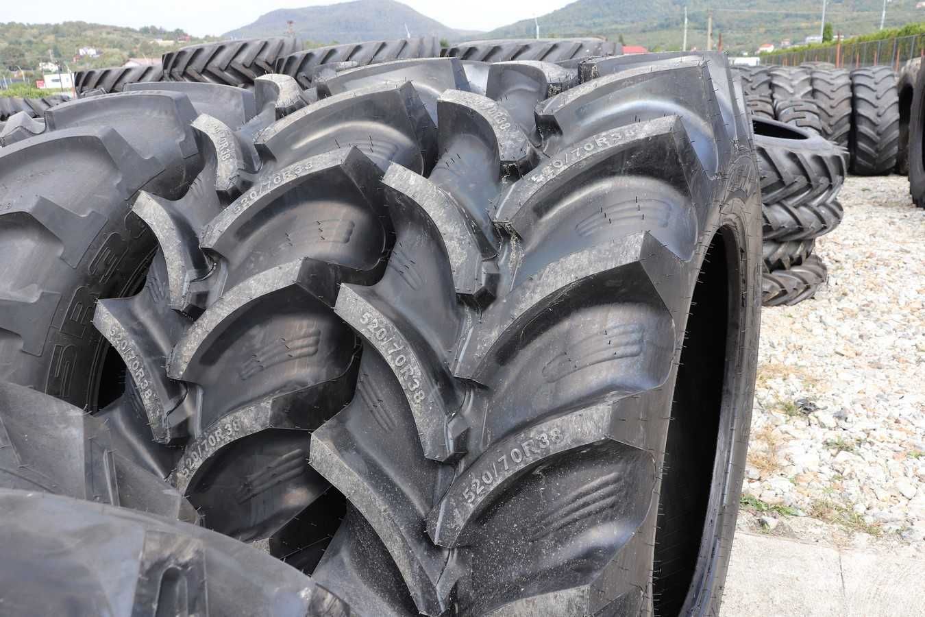 Cauciucuri noi OZKA 520/70R38 anvelope tractor spate