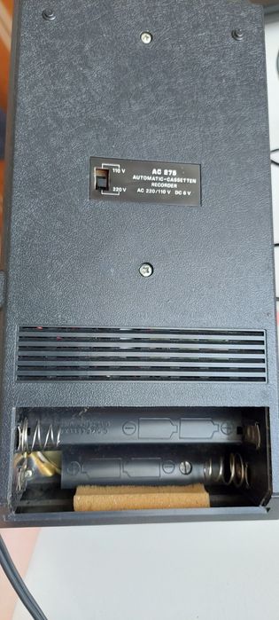 Casetofon cu funcție de reportofon Aciko Ac-275