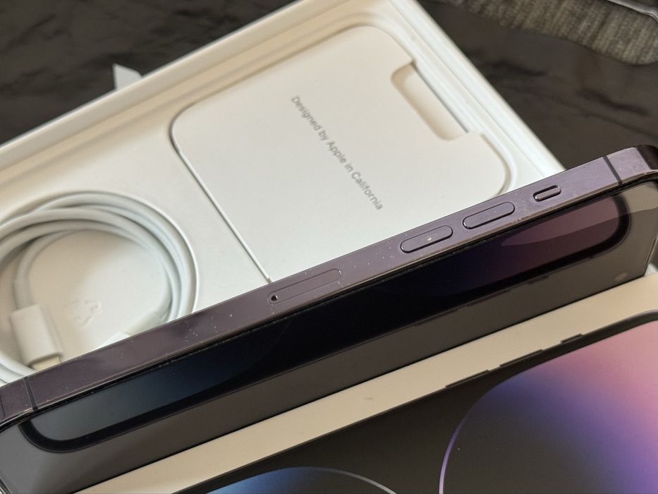 256GB iPhone 14 PRO Max Гаранция Vivacom 2025 г. Purple