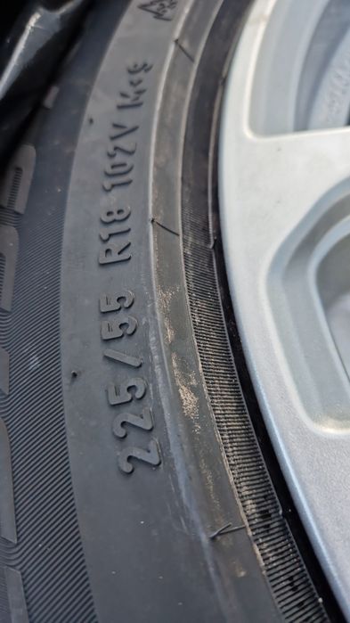 Roti jante pe 18" cu anvelope noi Pirelli 225 55 R18 A7 C8 dupa 2018
