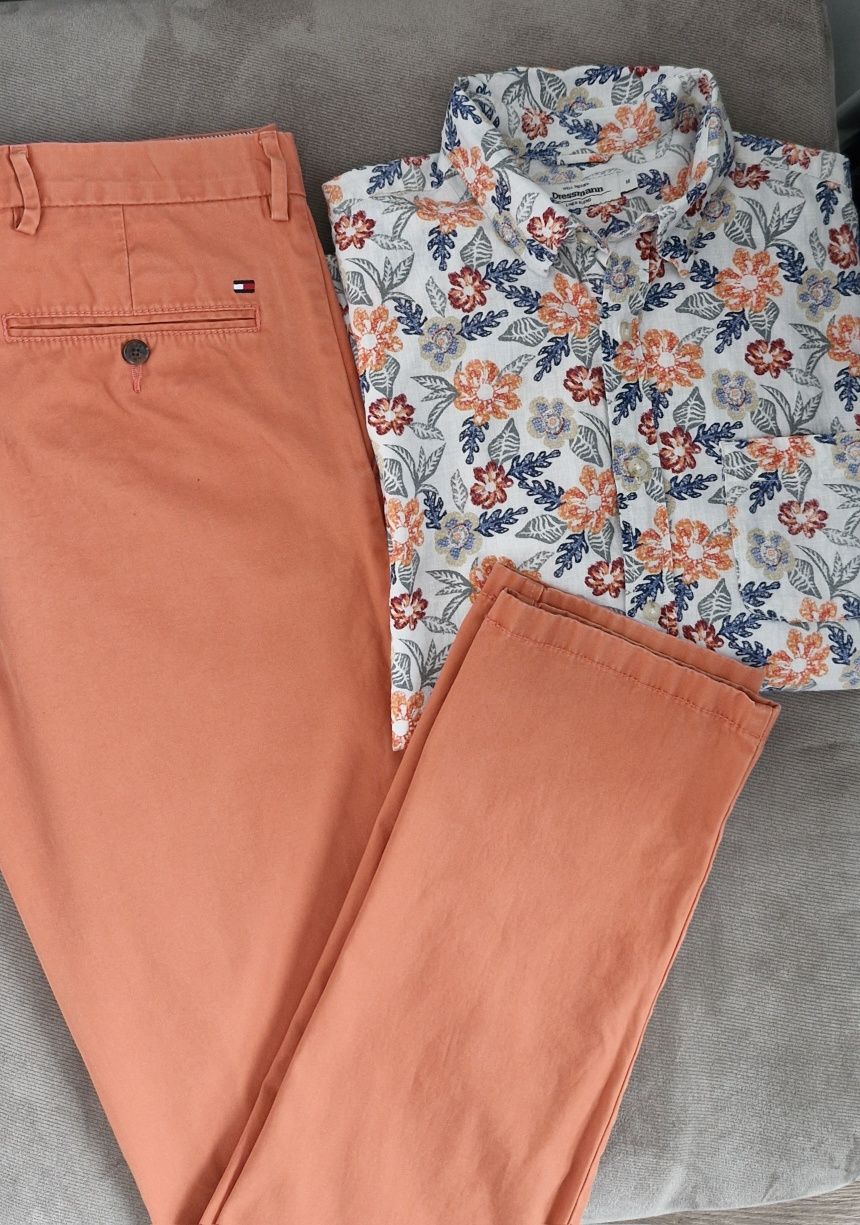 Тениска Massimo Dutti, Tommy Hilfiger, тенис панталон