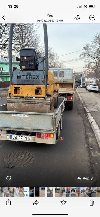 Cilindru compactor Terex 3 tone 2006