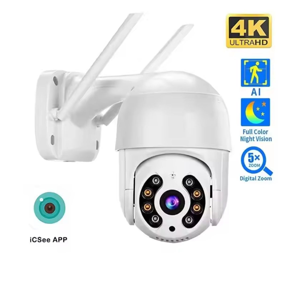 IP камера 8MP 8K 360°