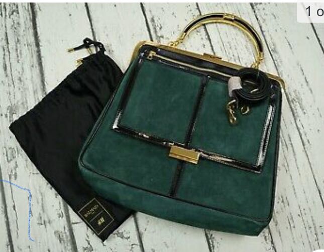 Geanta piele Balmain Hm
