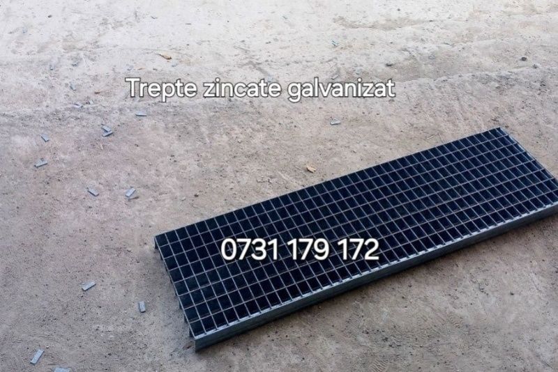 Trepte zincate platforme zincate Scara de exterior