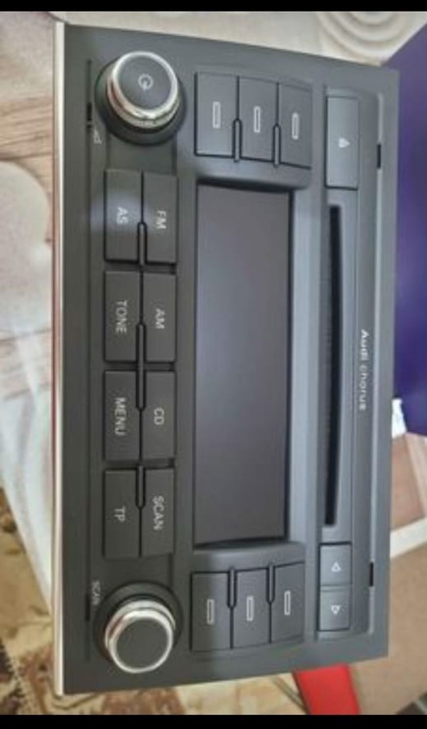 Radio cd player original chorus audi a3 8p ap b7 b6 tt 2din functie rd