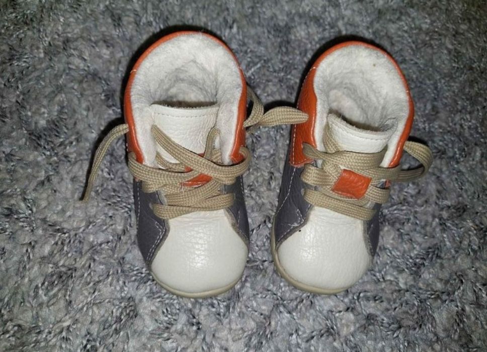 Pantofi copii piele primii pasi, mărimea 20