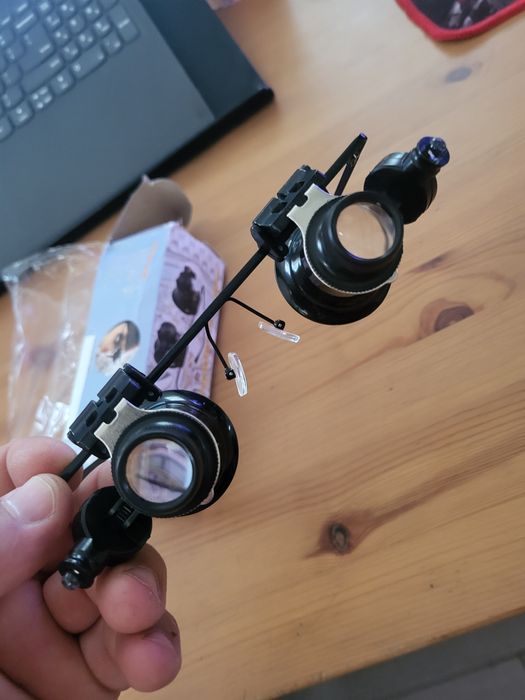 Ochelari speciali pentru ceasornicari/ bijiutier/reparatii fine.