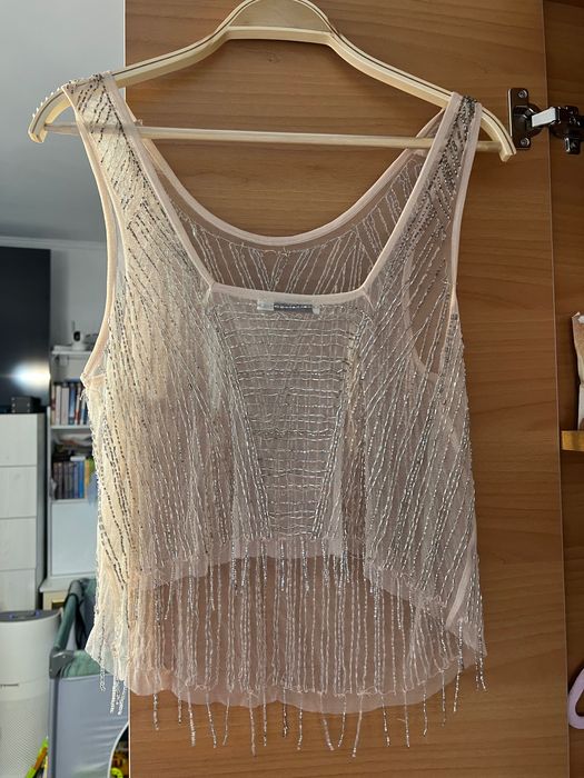 Top transparent Bershka