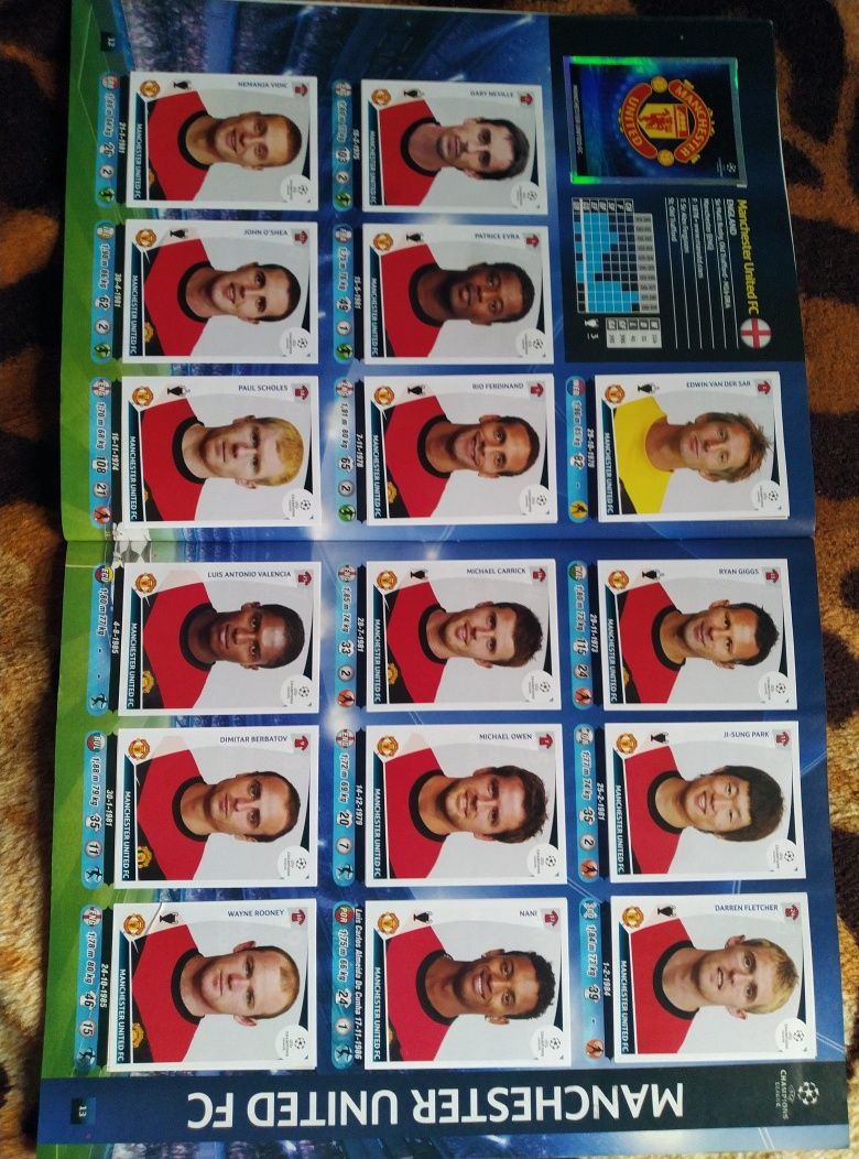 Albume Panini ucl 2008-2009+2009-2010 80% complete