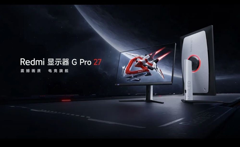 Redmi G Pro 27 – 2K Gaming monitor, 180Hz
