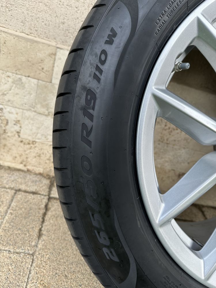 JANTE BMW R-19 cu anvelope de vara Pirelli 265/50, profil -99%