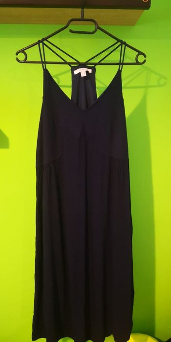 Rochie bretele, Esprit, lungime medie, bleumarin, marime S