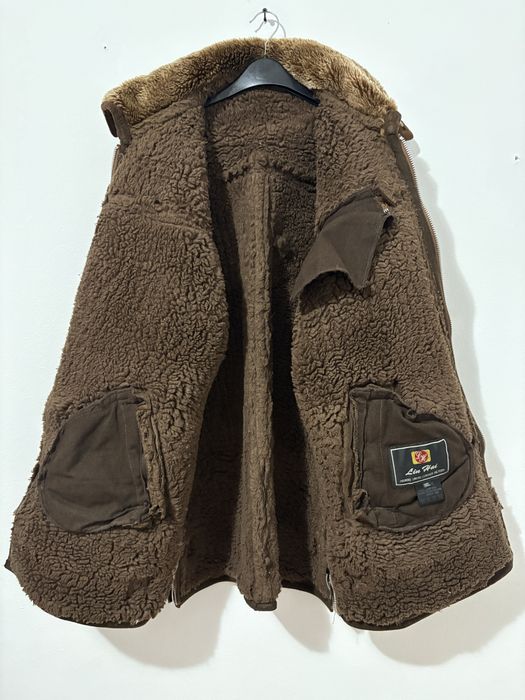 Geaca implanita din piele naturala de miel unisex stare impecabila