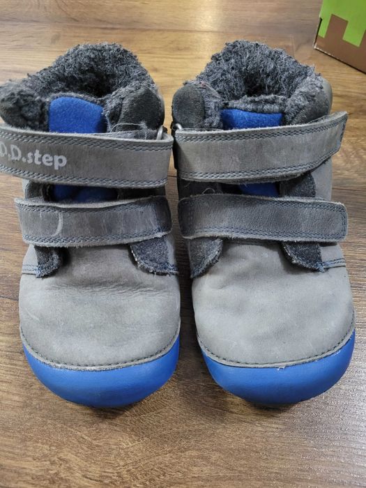 Ghete baieti marime 25 DDstep barefoot imblanite