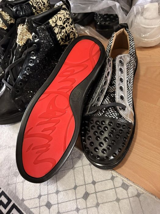 Мъжки маратонки Louboutin, Versace