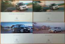 MERCEDES - официални каталози в папка (внос от Англия)
