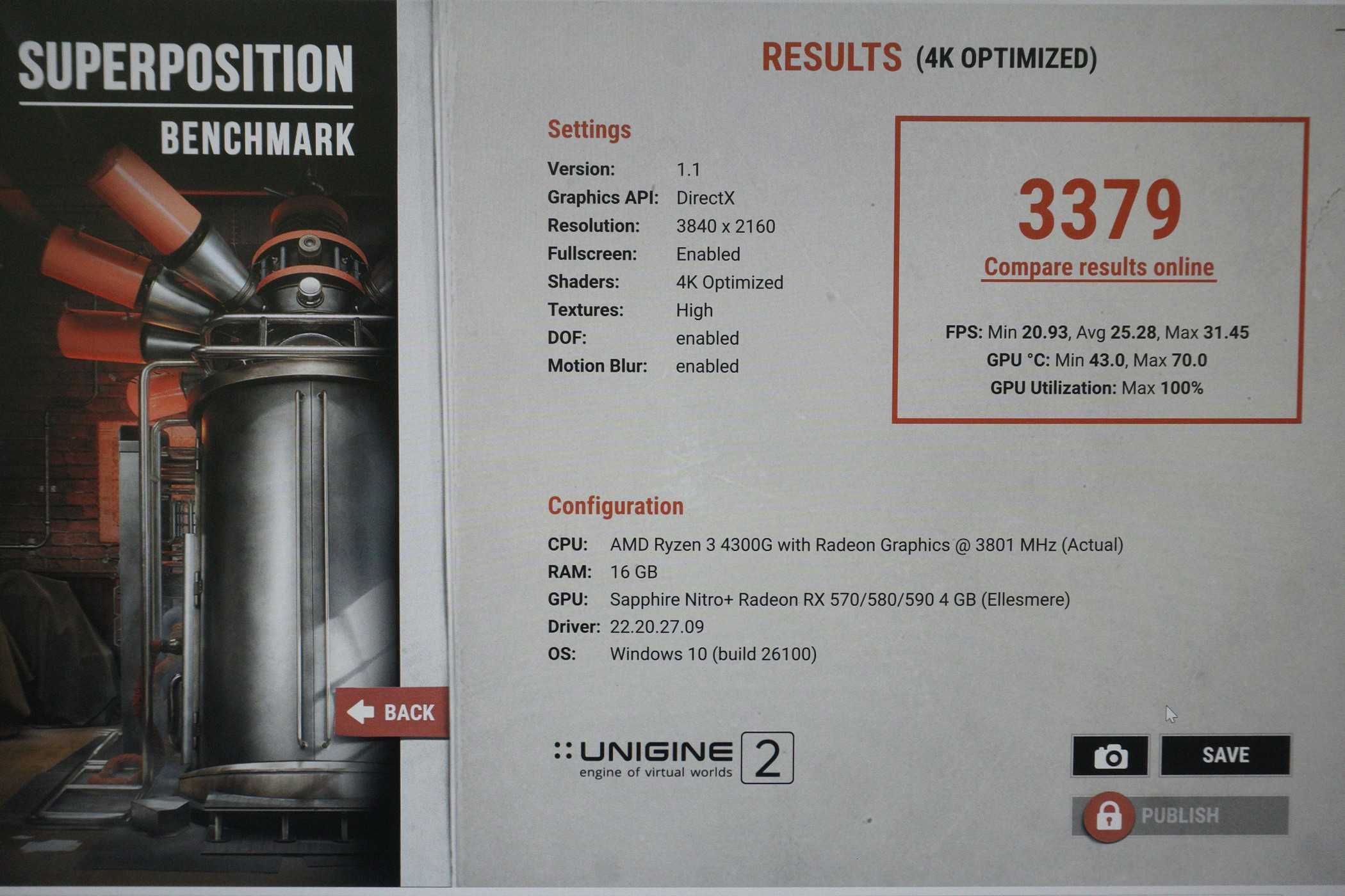 Видеокарта RX 580 4GB Sapphire Nitro AMD / вкл ДДС