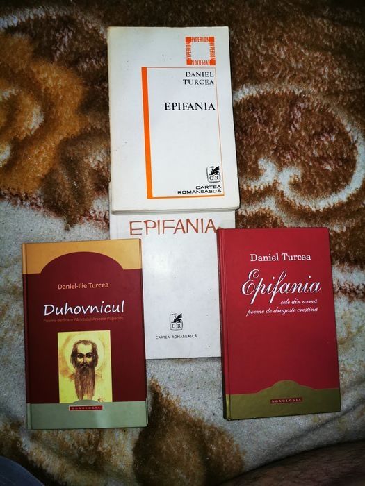 PRINCEPS poezii de dragoste crestina Daniel Turcea 4 vol Epifania UNIC
