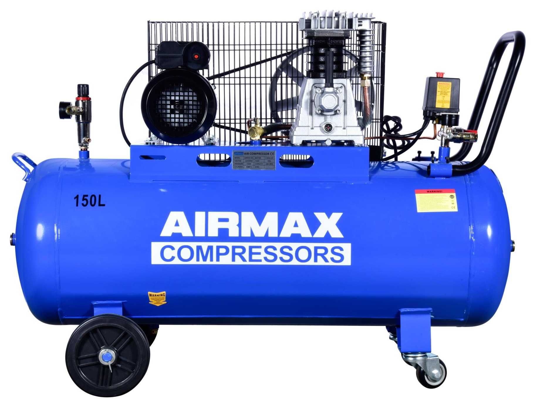 Compresor AIRMAX butelie 150 lit , 8bar , 2.2kw , 250 lit aer refulat