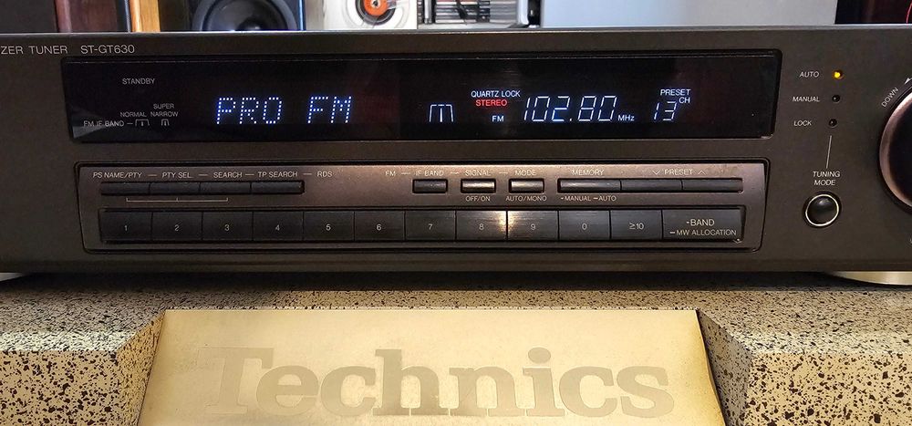 Tuner Technics ST-GT650 sau ST-G90L sau ST-GT630, capete de serie!
