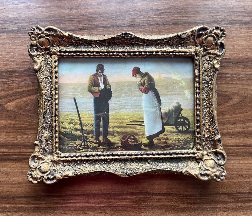 Tabloul The Angelus de Millet - print