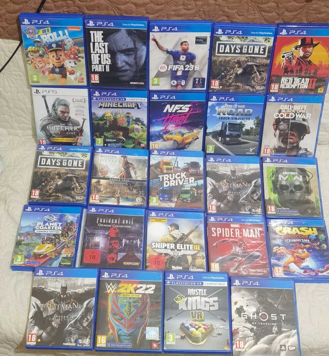 Игри за ps4 в перфектно състояние