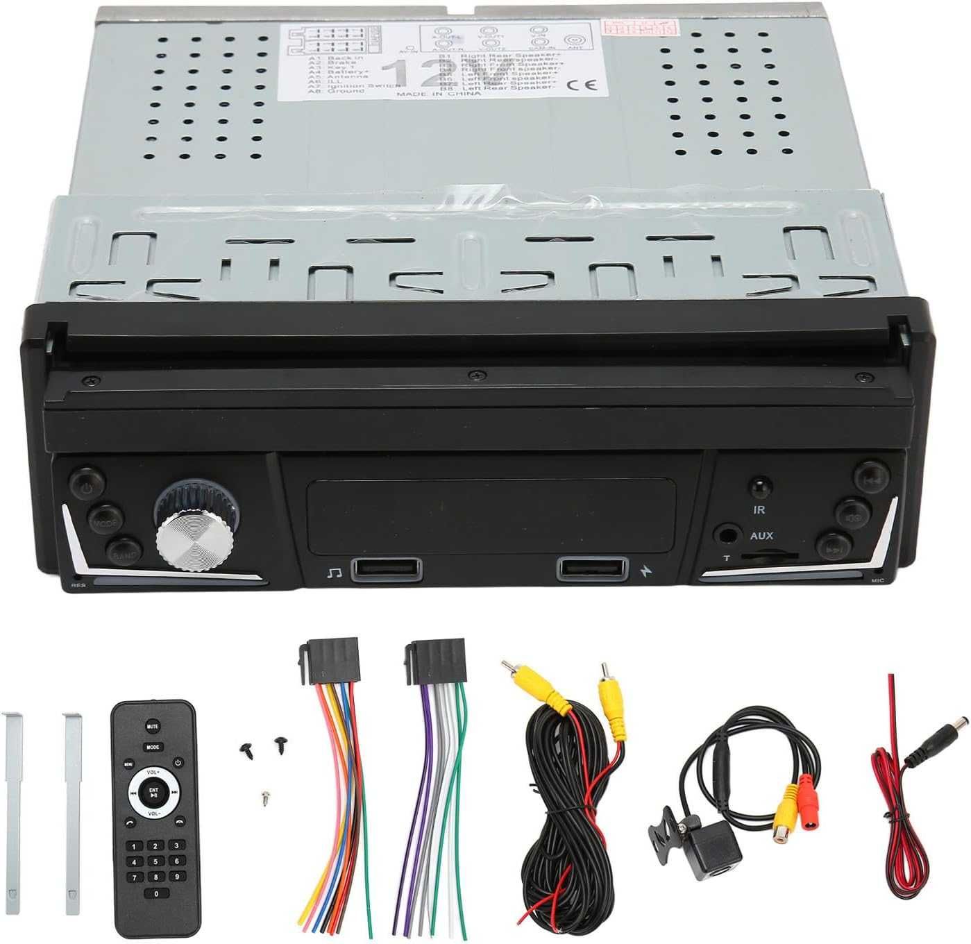 7” 1-DIN мултимедия с Android 13 RDS, 2GB/64GB, CarPlay AndroidAuto