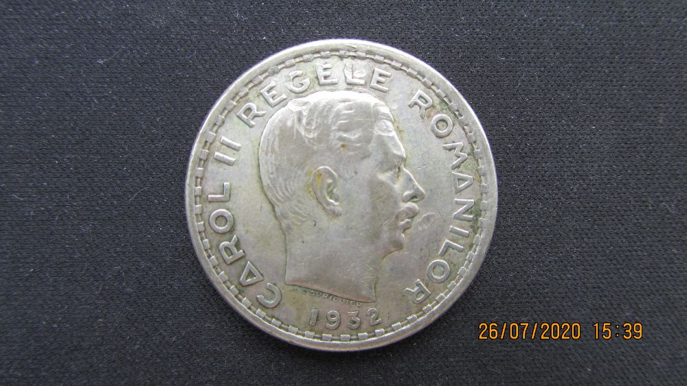 100 lei 1932 , argint,vand/schimb