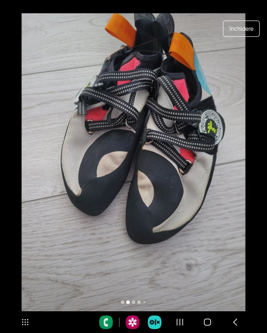 Pantofi de cățărare și alpinism nr 37