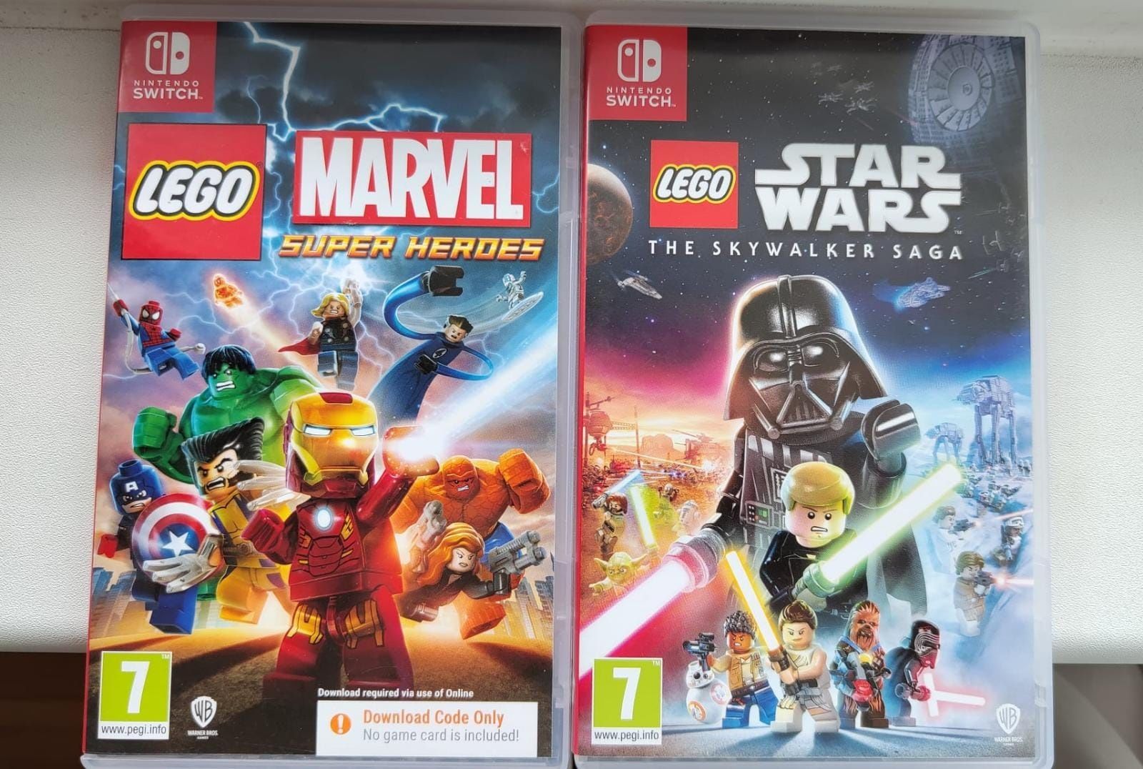 Jocuri Nintendo Switch noi: Lego Marvel Super Heroes\Lego Star Wars: T