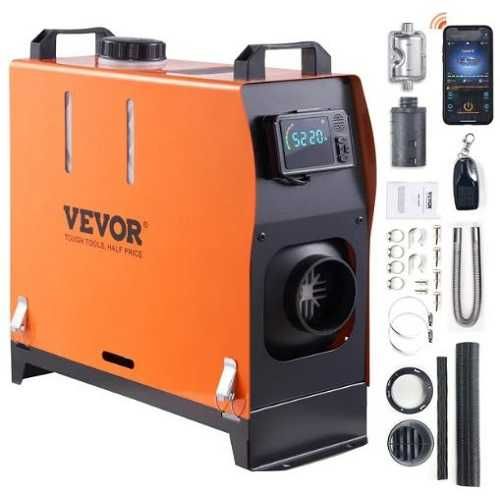 Incalzitor diesel VEVOR 8/5KW,12V,afisaj LCD, Heater auto,Bluetooth