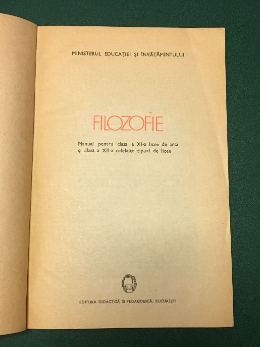 Manual filozofie, clasa XII, istoria filozofiei, materialism dialectic