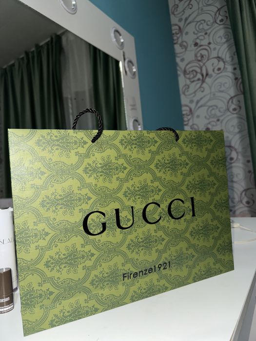 Красивый Шарф Gucci (Гуччи) с упаковкой