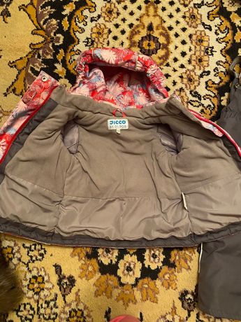Зимняя  куртка + комбинезон Jicco by Oldos, Россия, 92 размер