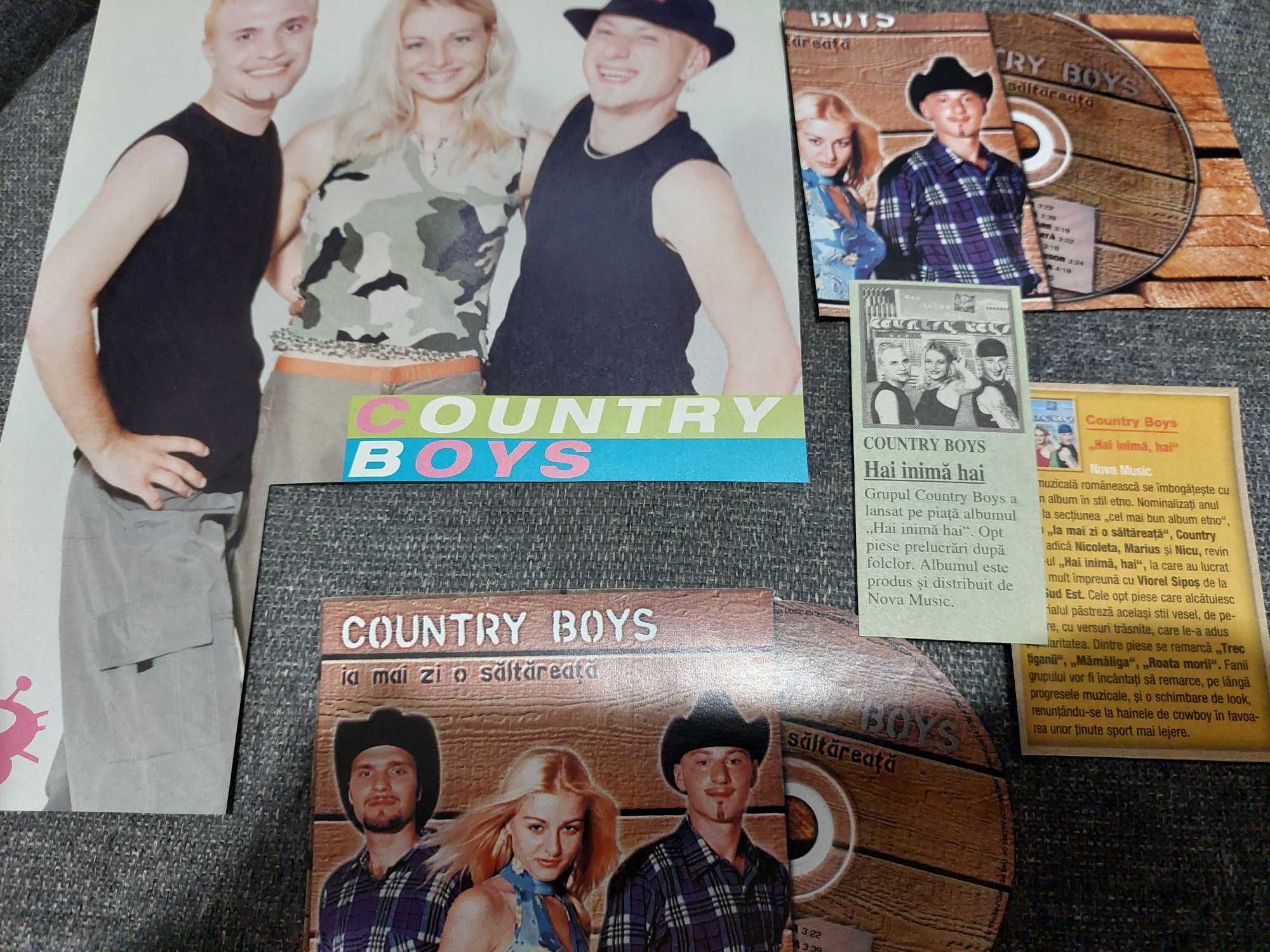 Colectie de articole cu trupa Contry Boys