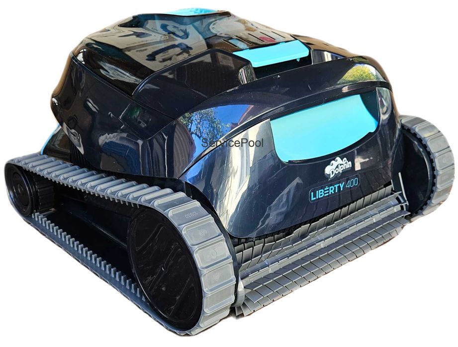Robot Aspirator piscina Maytronics Dolphin Liberty 400 cu acumulator