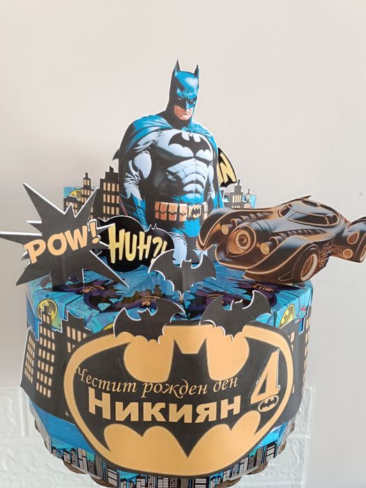 Изработка на картонени торти Frozen, Minecraft ,Соник,Блуи и други