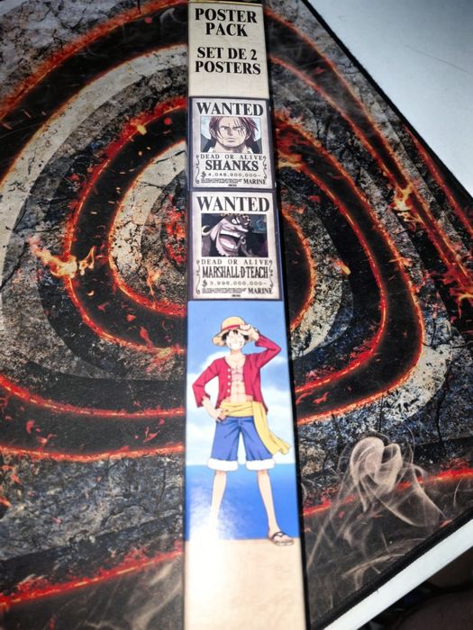 Постери One Piece. Blackbeard и Shanks