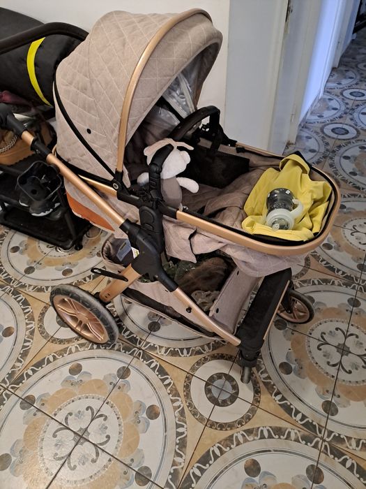 Carucior 3in1 cu landou , scoica și parte sport