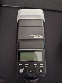 Blit Godox TT 350 C imprena cu trigger wireless XT1 C Godox