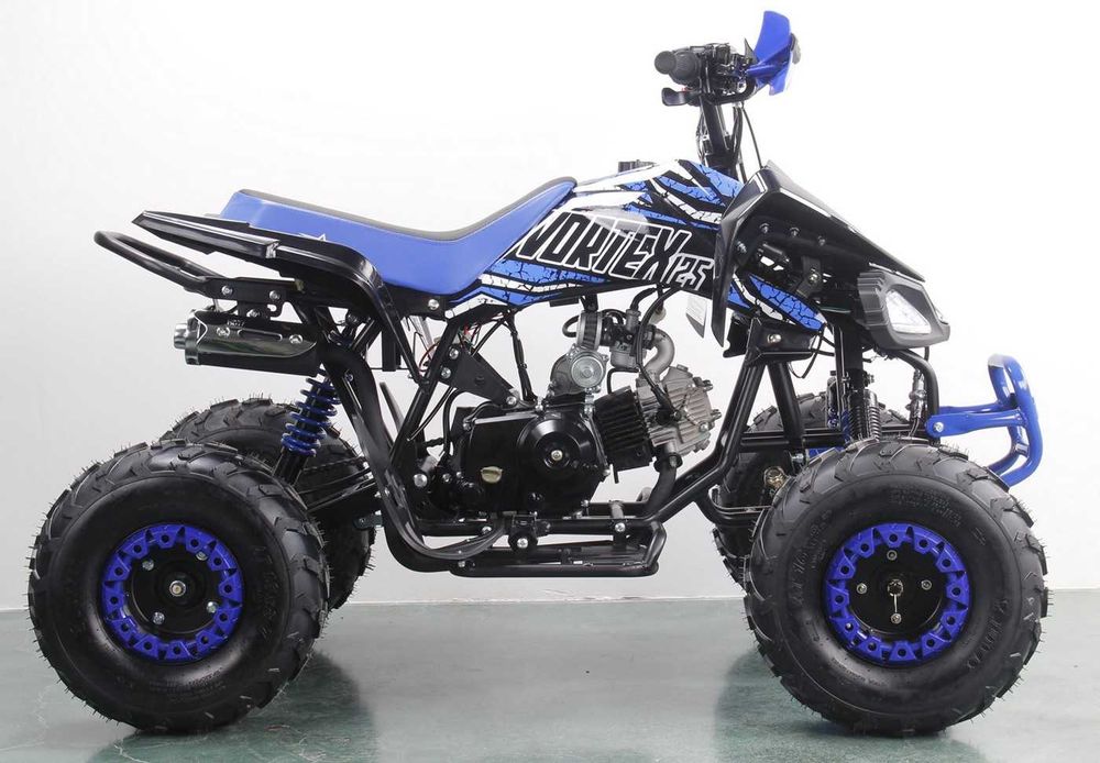 Atv SBR Vortex 7" 125cc 4T benzina negru/albastru