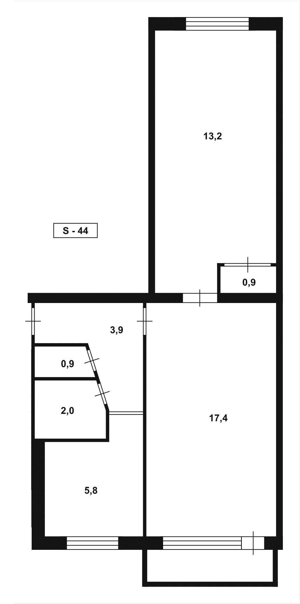 *Продам 2 комнатная квартира11А мкр-н