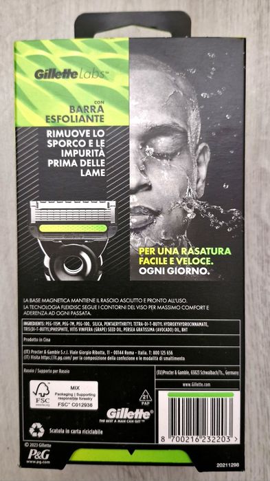 Rezerve Gillette Labs, Aparat Labs