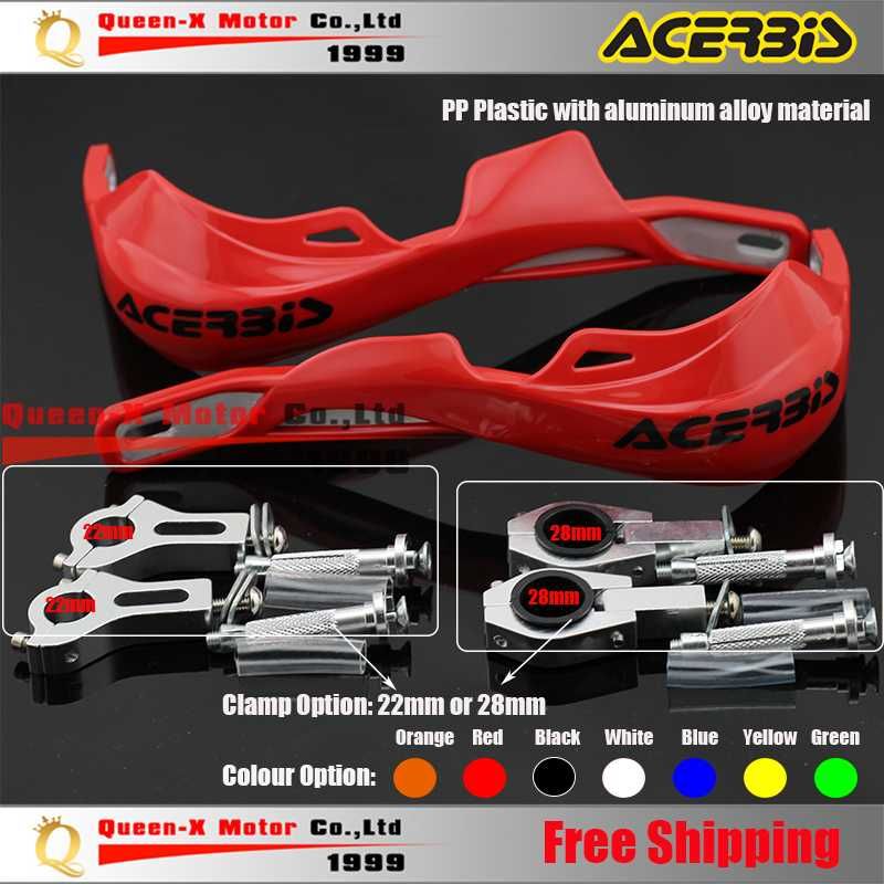 Handguard Acerbis Protectii Manete + Prinderi Ghidon Toate Culorile