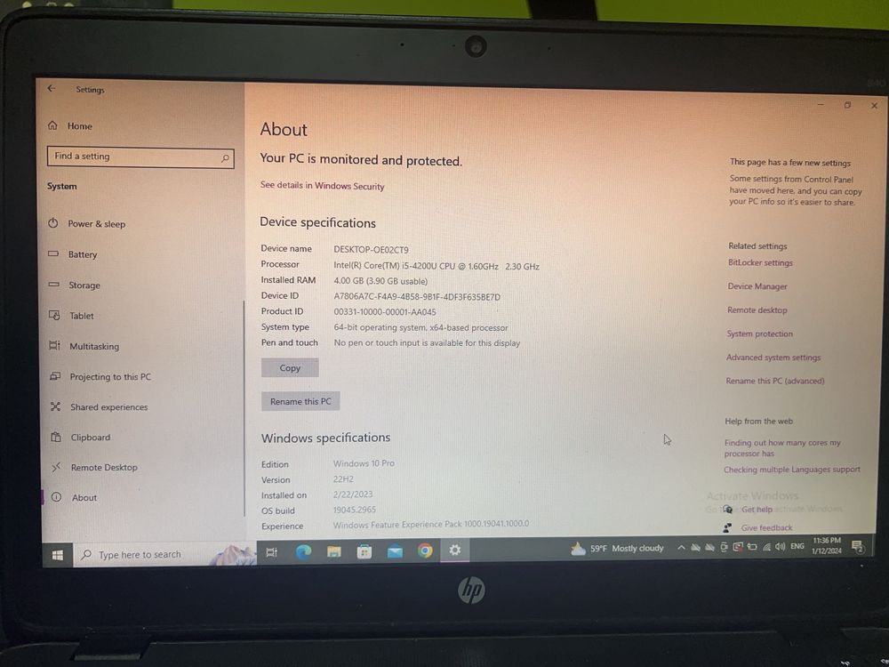 HP Elitebook 840